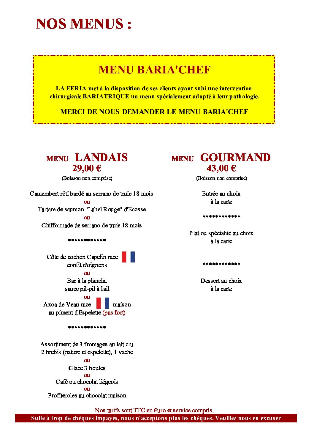 MENU 2022-2