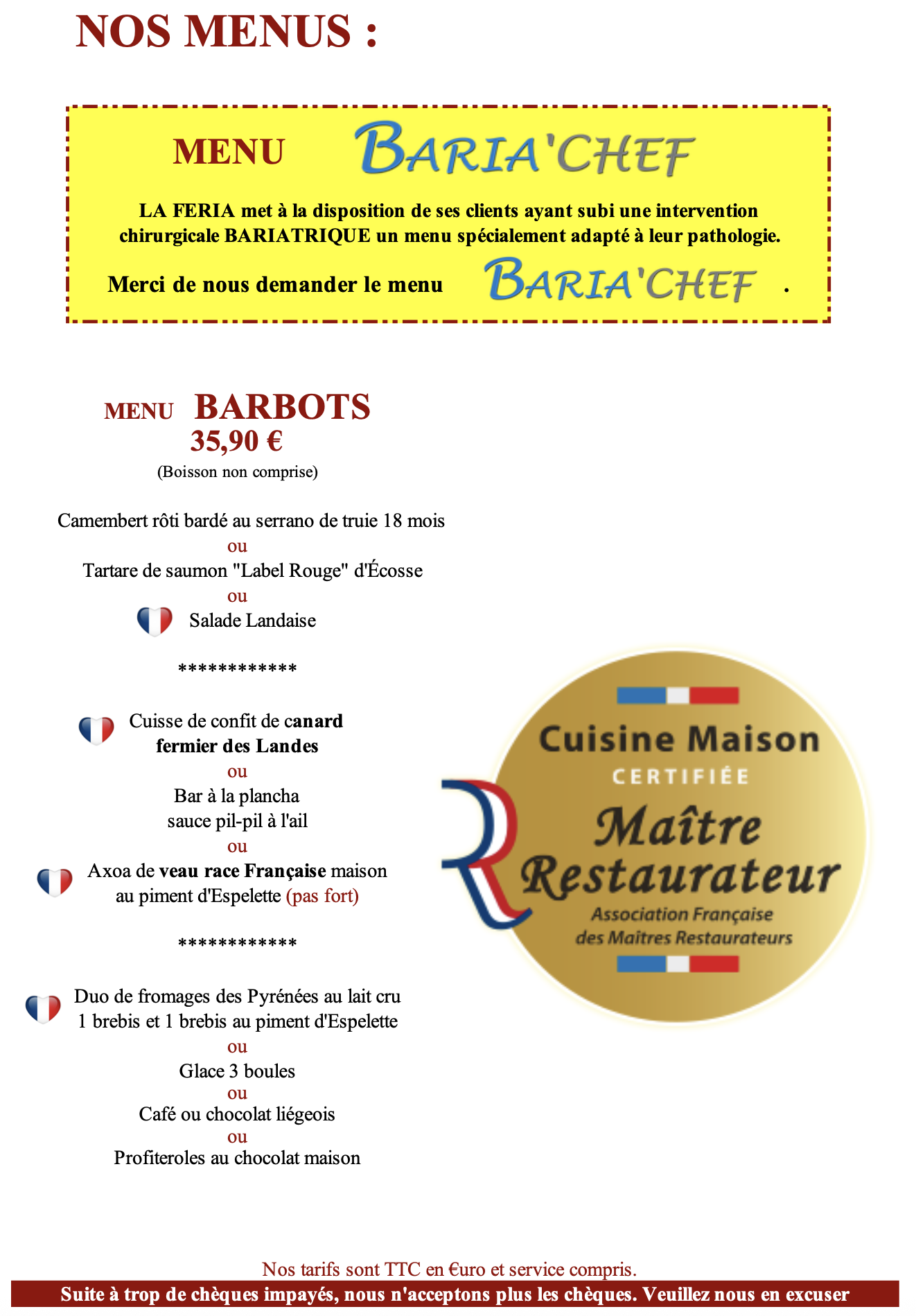 2025 - ETE - MENU 2